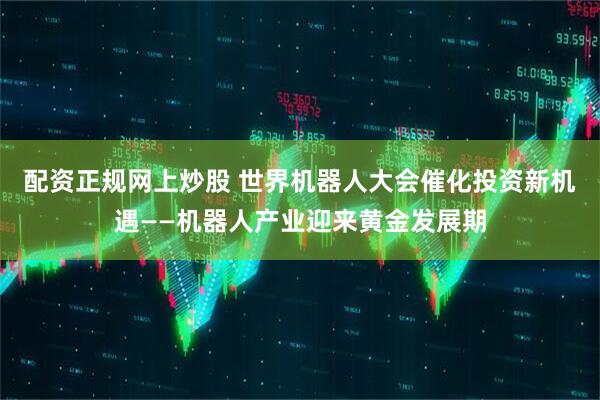 配资正规网上炒股 世界机器人大会催化投资新机遇——机器人产业迎来黄金发展期